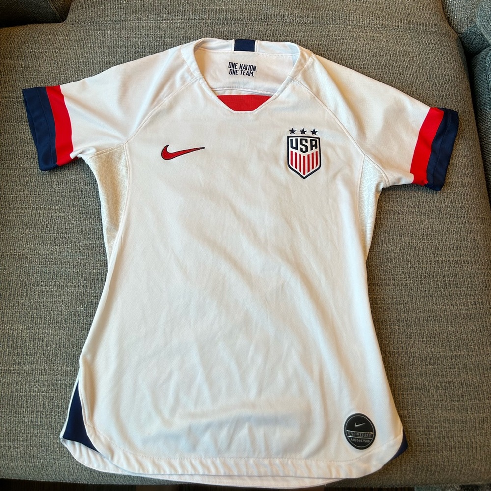USWNT Alex Morgan World Cup Authentic Kids Jersey